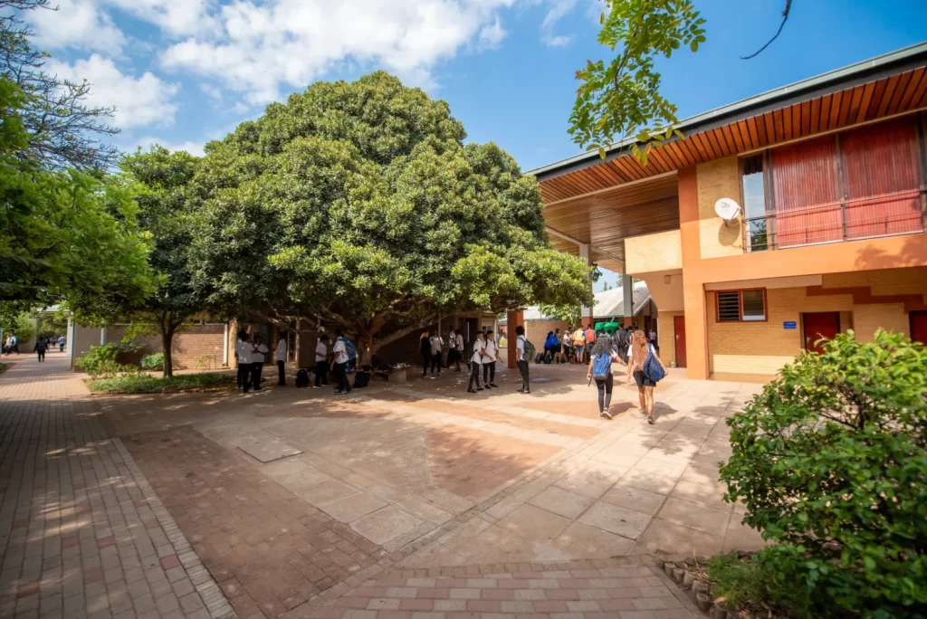 Maruapula building one of the leading private schools in Gaborone, Botswana